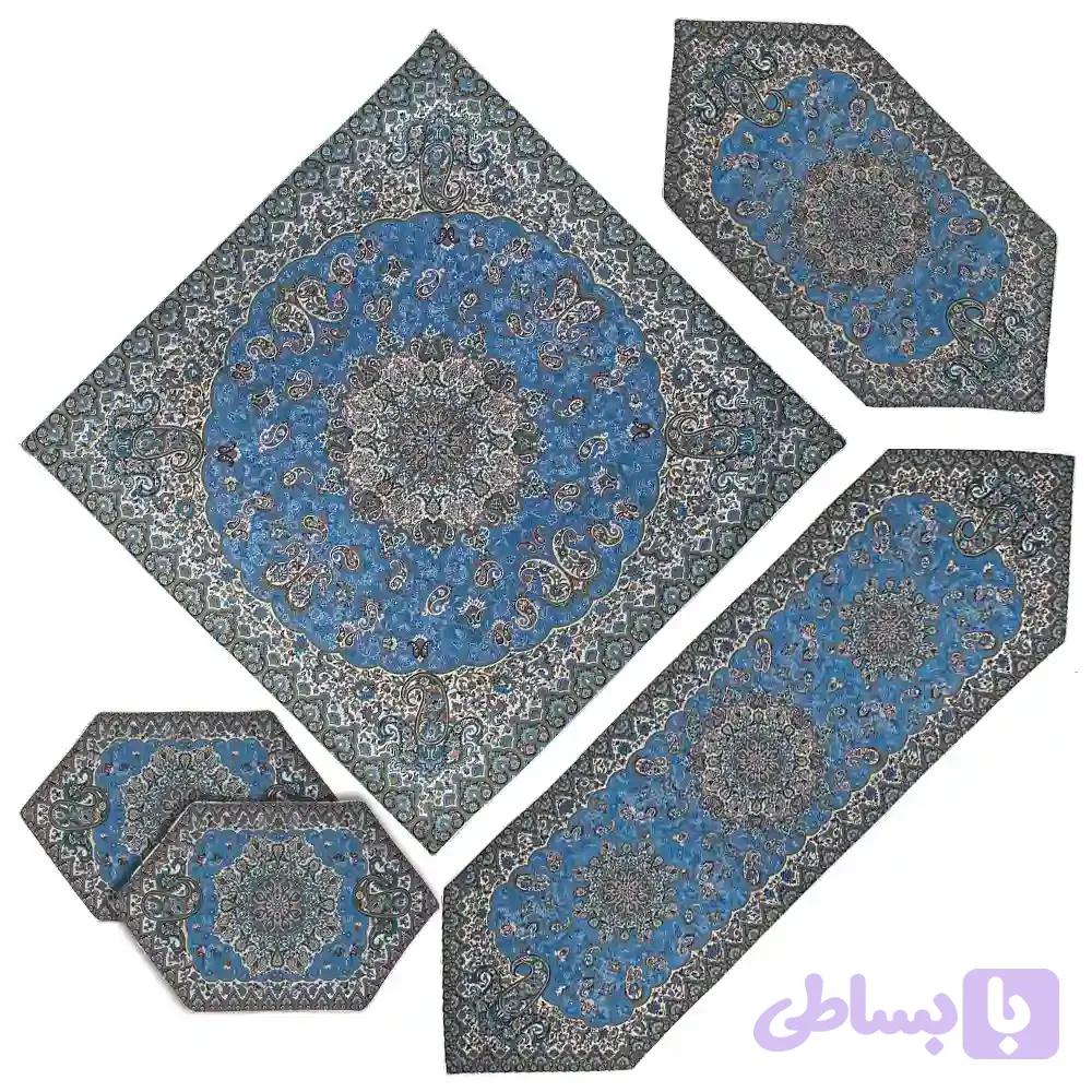 ست پنج تکه ترمه همادیس طرح مهستان کد TRM06-5P — تصویر 1