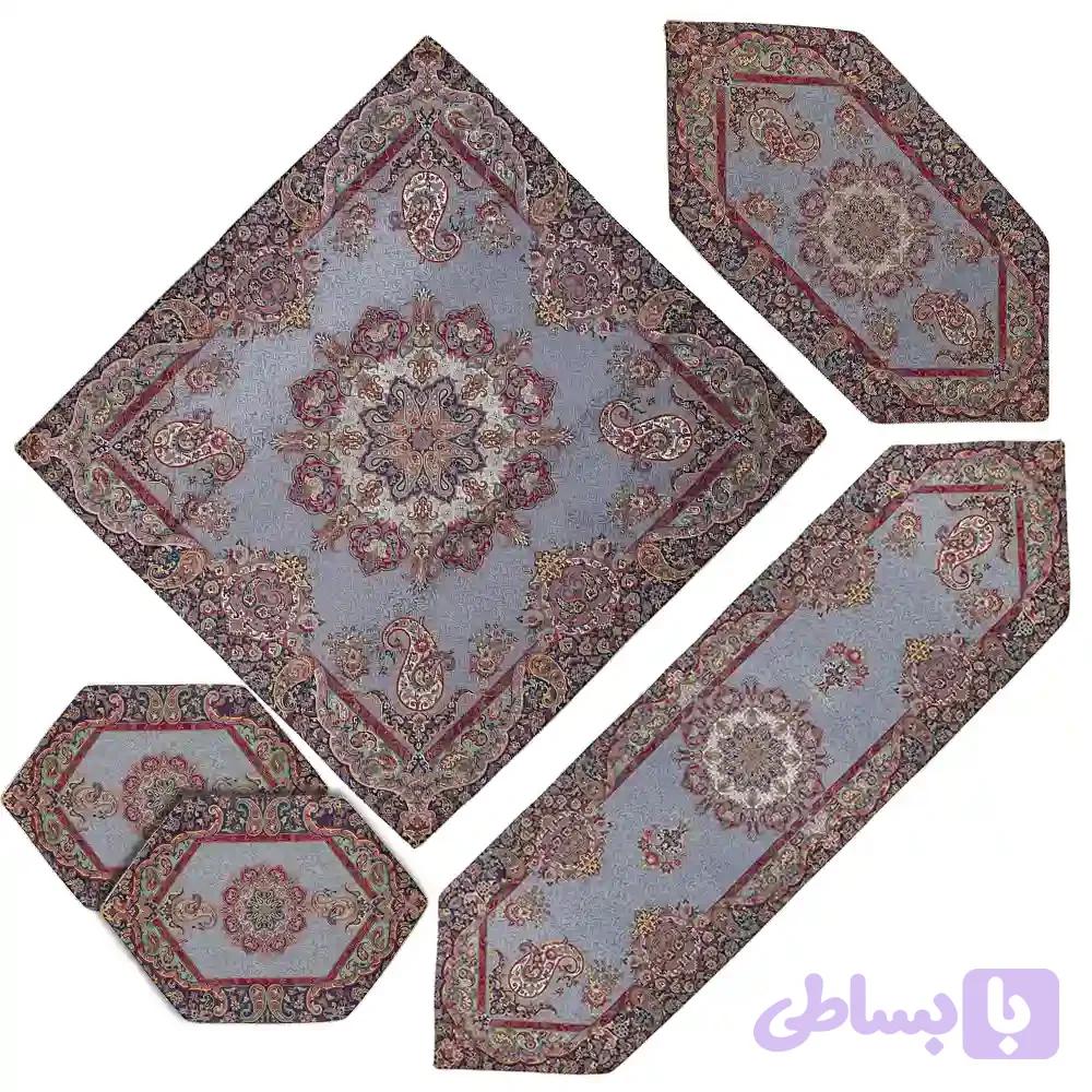 ست پنج تکه ترمه همادیس طرح زرین کد TRZ04-5P — تصویر 1