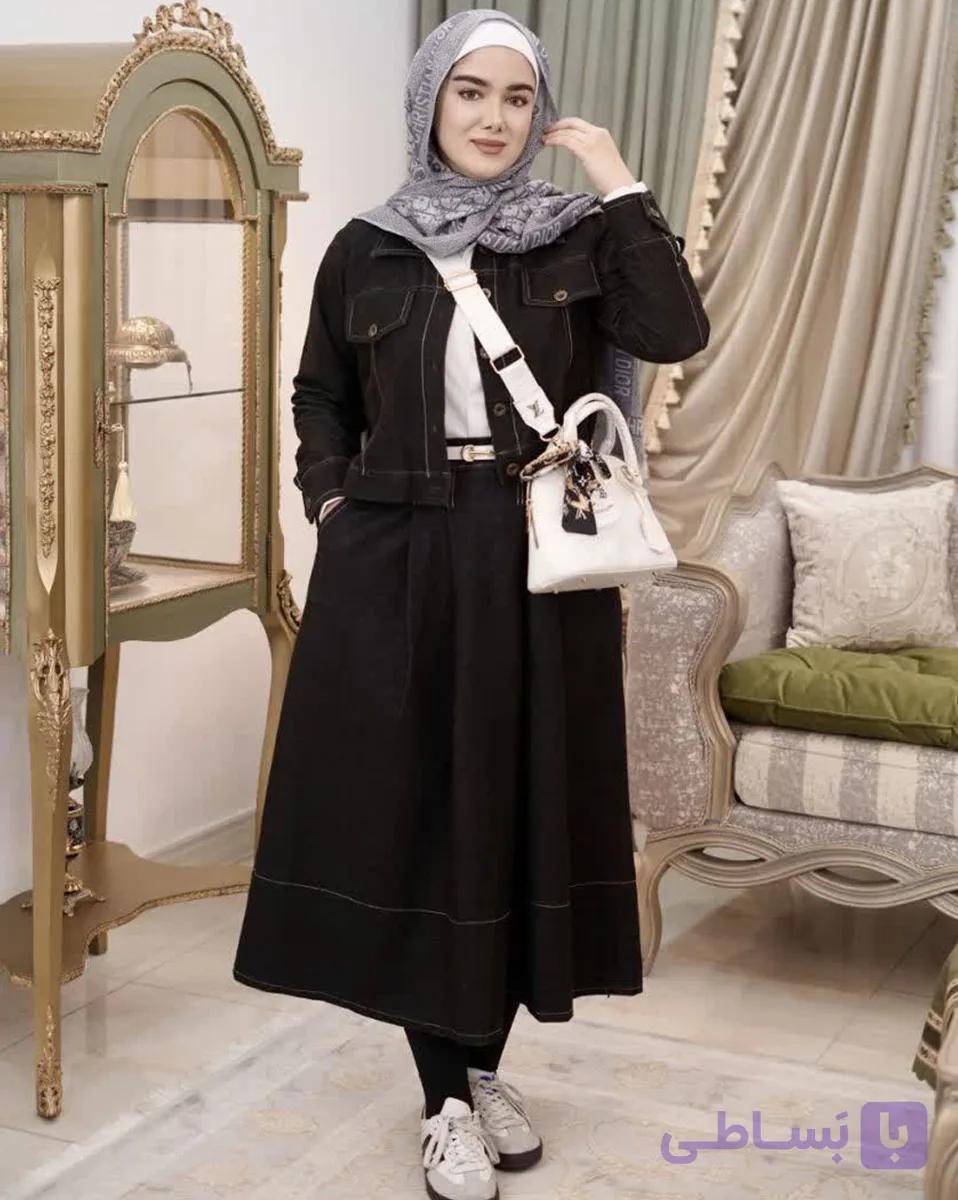 کت دامن جین اعلا — تصویر 1