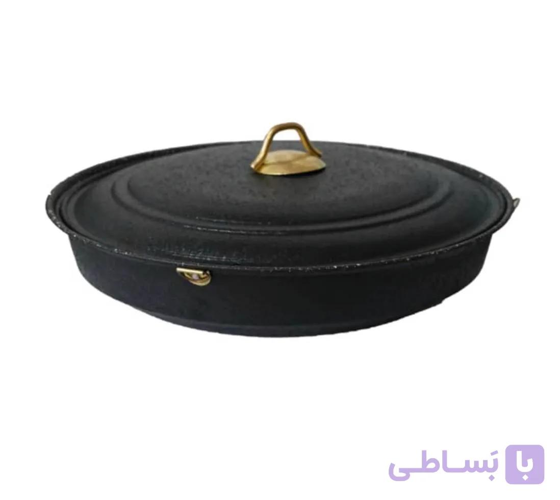 تابه درب دار کمپینگ قطر 36 سانتی متر