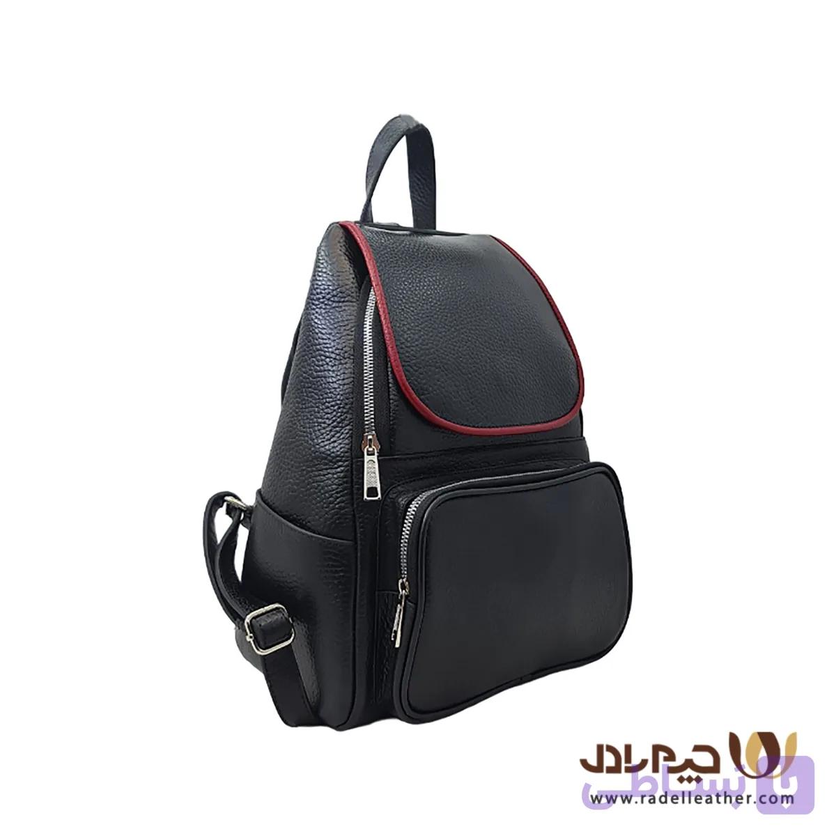 کوله پشتی زنانه چرم رادل مدل لتو کد B_0008 — تصویر 1