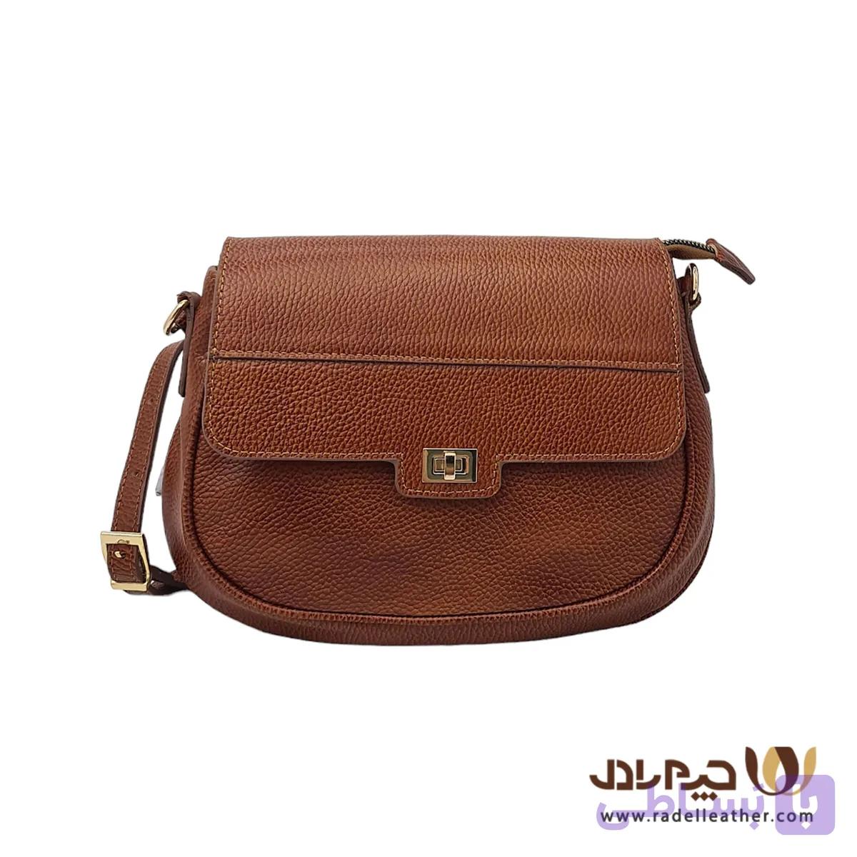 کیف دوشی زنانه چرم رادل مدل توسکا کد B_0003 — تصویر 1
