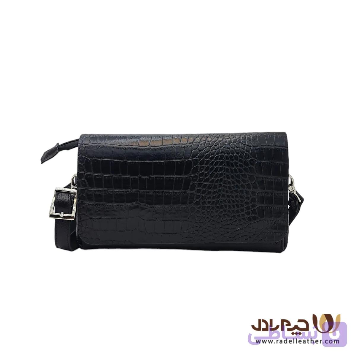 کیف دوشی زنانه چرم رادل مدل نارون کد B_0011 — تصویر 1