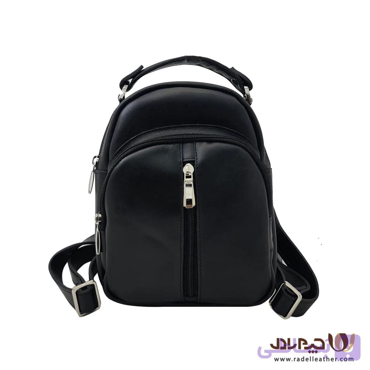 کوله پشتی زنانه چرم رادل مدل آس کد B_0033 — تصویر 1