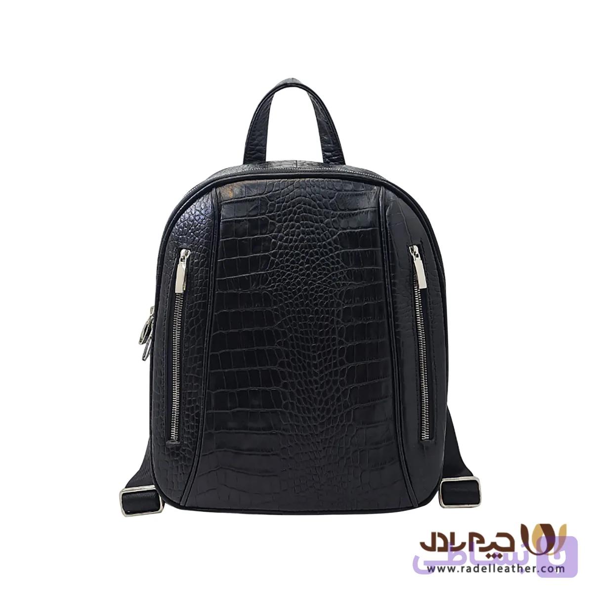 کوله پشتی زنانه چرم رادل مدل اطلس کد B_0013 — تصویر 1