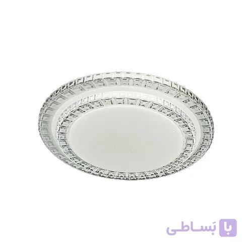 لوستر سقفی دو طبقه کریستالی ۳ حالته مودی ۷۲ وات — تصویر 1