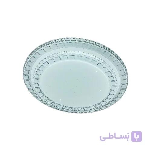 لوستر سقفی دو طبقه کریستالی ۳۶ وات مودی — تصویر 1