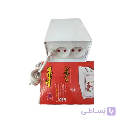 محافظ فلزی سیم دار دوخانه مجیک