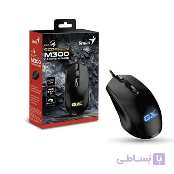 موس گیمینگ جنیوس USB مدل Scorpion M300 — تصویر 1