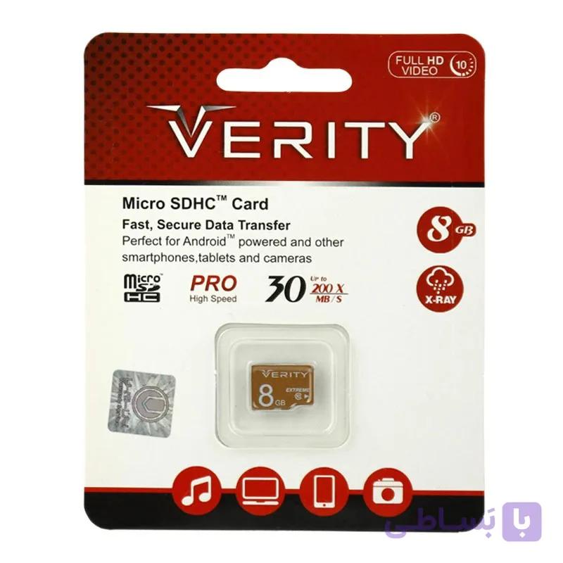 مموری میکرو اس دی وریتی مدل Extreme 200X U1 C10 30MB/s ظرفیت 8GB — تصویر 1