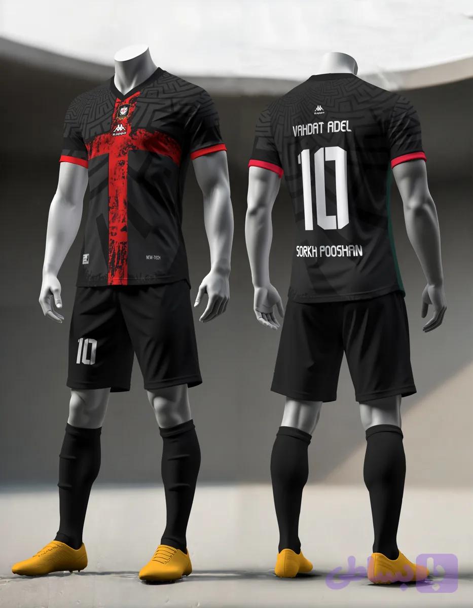 لباس فوتبال و فوتسال کد ۱۰۰۴