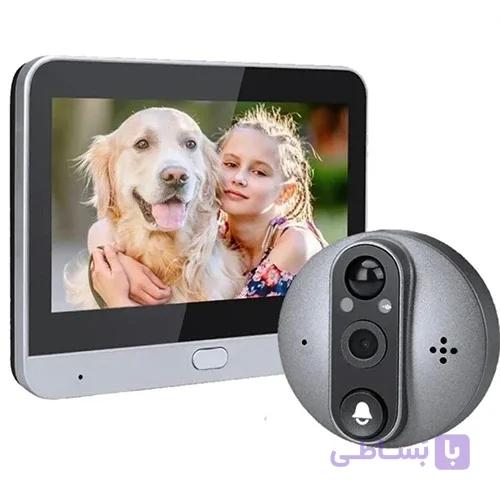 چشمی هوشمند درب دیجیتال همراه با مانیتور مدل ED_300PA — تصویر 1
