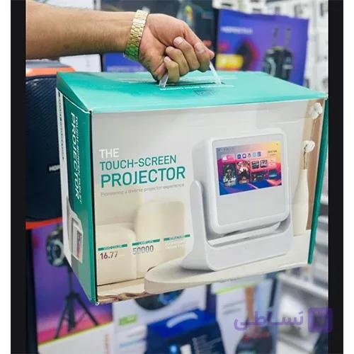 پروژکتور پرتابل SMART ظرفیت ۱۹۲۰ لومن با صفحه تاچ اسکرین اورجینال