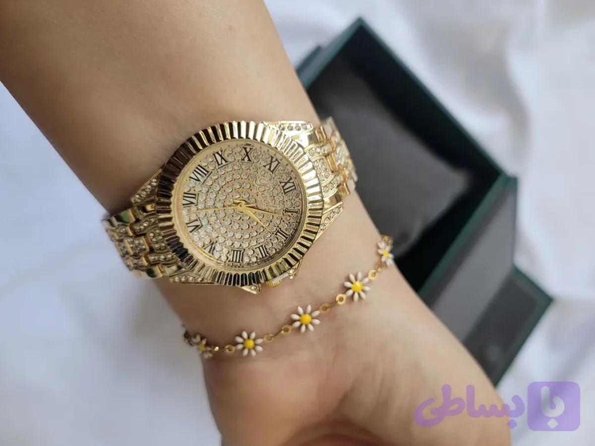 ساعت فانتزی نگین دار 1