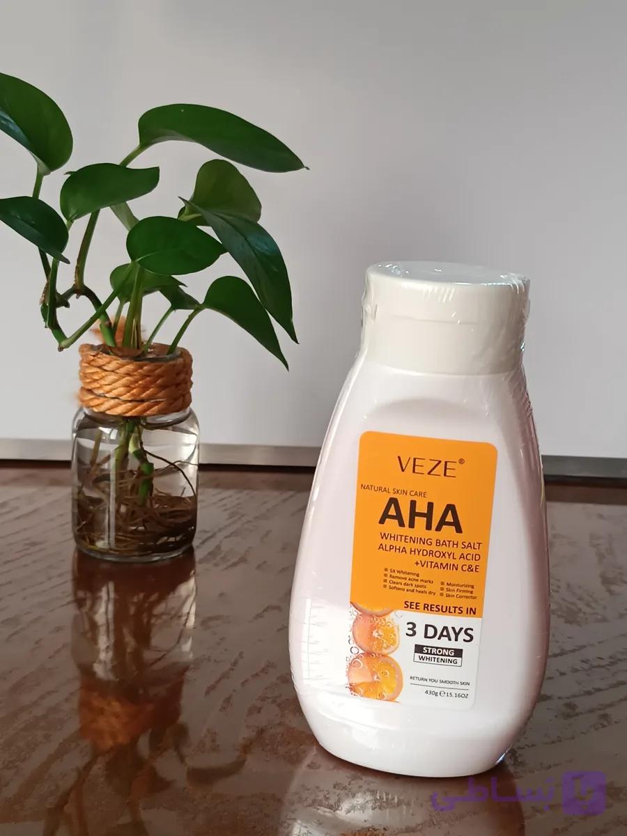 نمک بدن AHA روشن کننده بدن