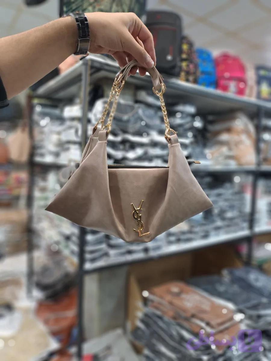 کیف ساک دخترانه خفاشی YSL