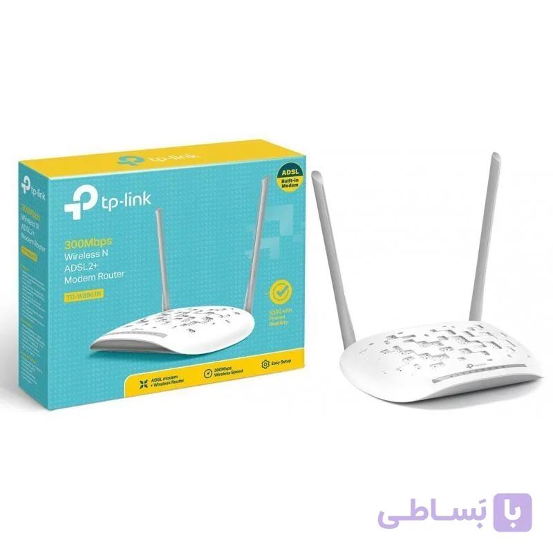 مودم ADSL تی پی لینک tplink 8961  با گارانتی — تصویر 1