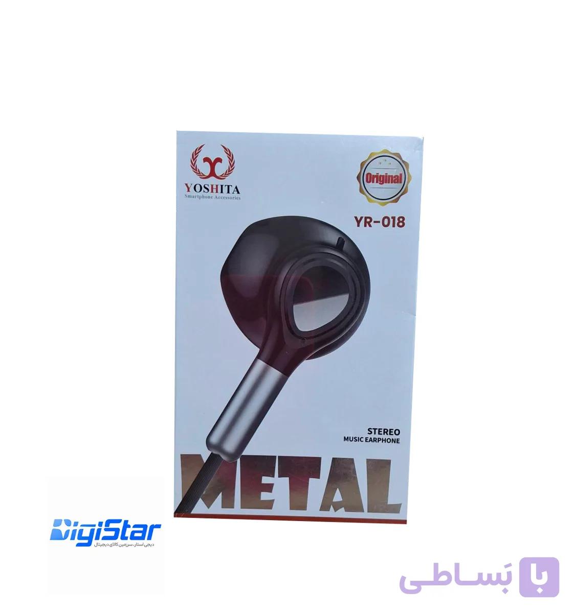 هندزفری سیمی TYPE-C یوشیتا مدلYR-018