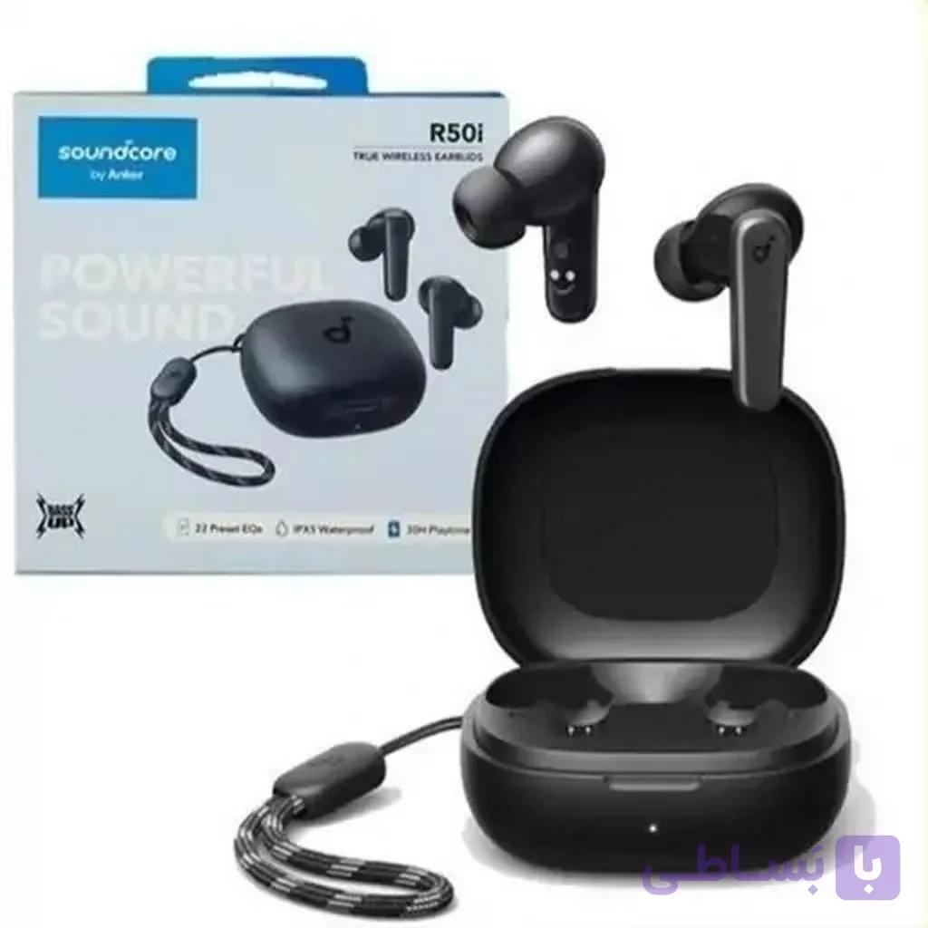 هندزفری بلوتوثی انکر مدل SoundCore R50i A3949 بدون قابلیت نویز کنسلینگ — تصویر 1