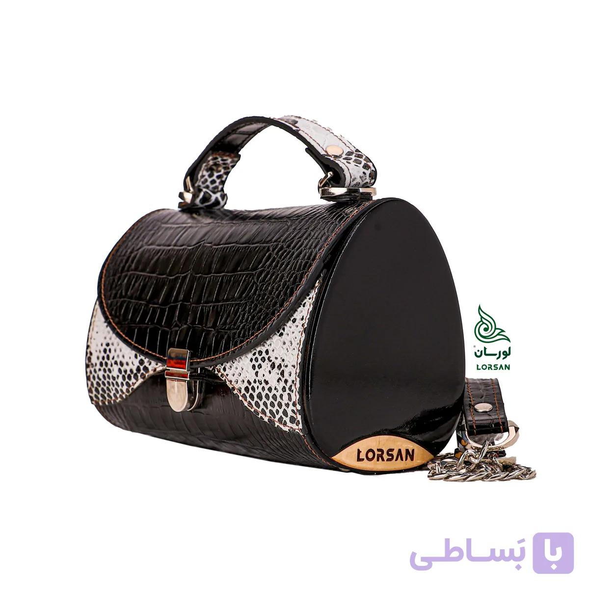 کیف چرم مجلسی باران مشکی