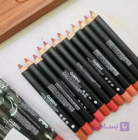 رژ مدادی گابرینی ضد آب تراش‌دار اصل