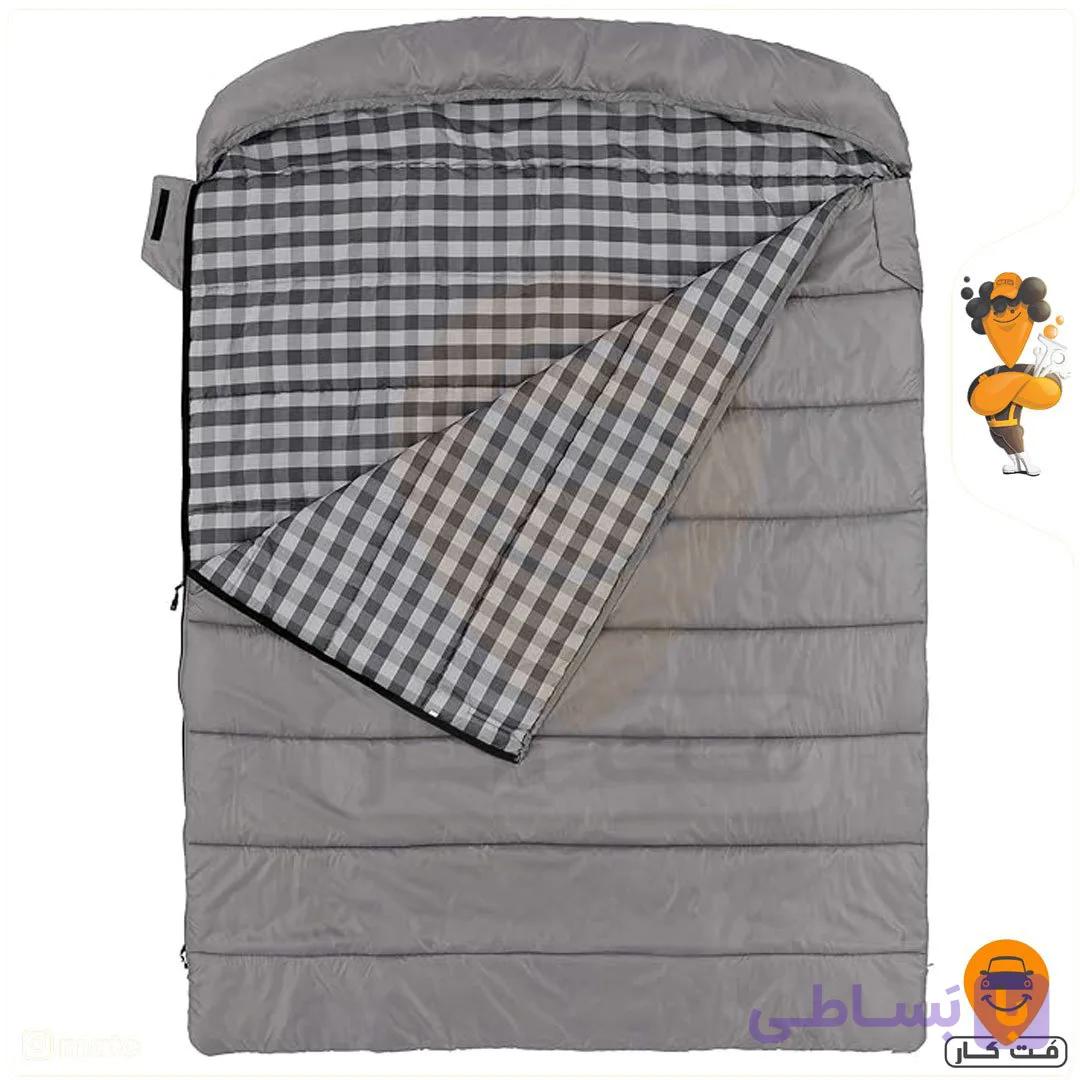 کیسه خواب کمپینگ دو نفره کُر CORE 40 Degree Double Cool Climate Sleeping Bag — تصویر 1