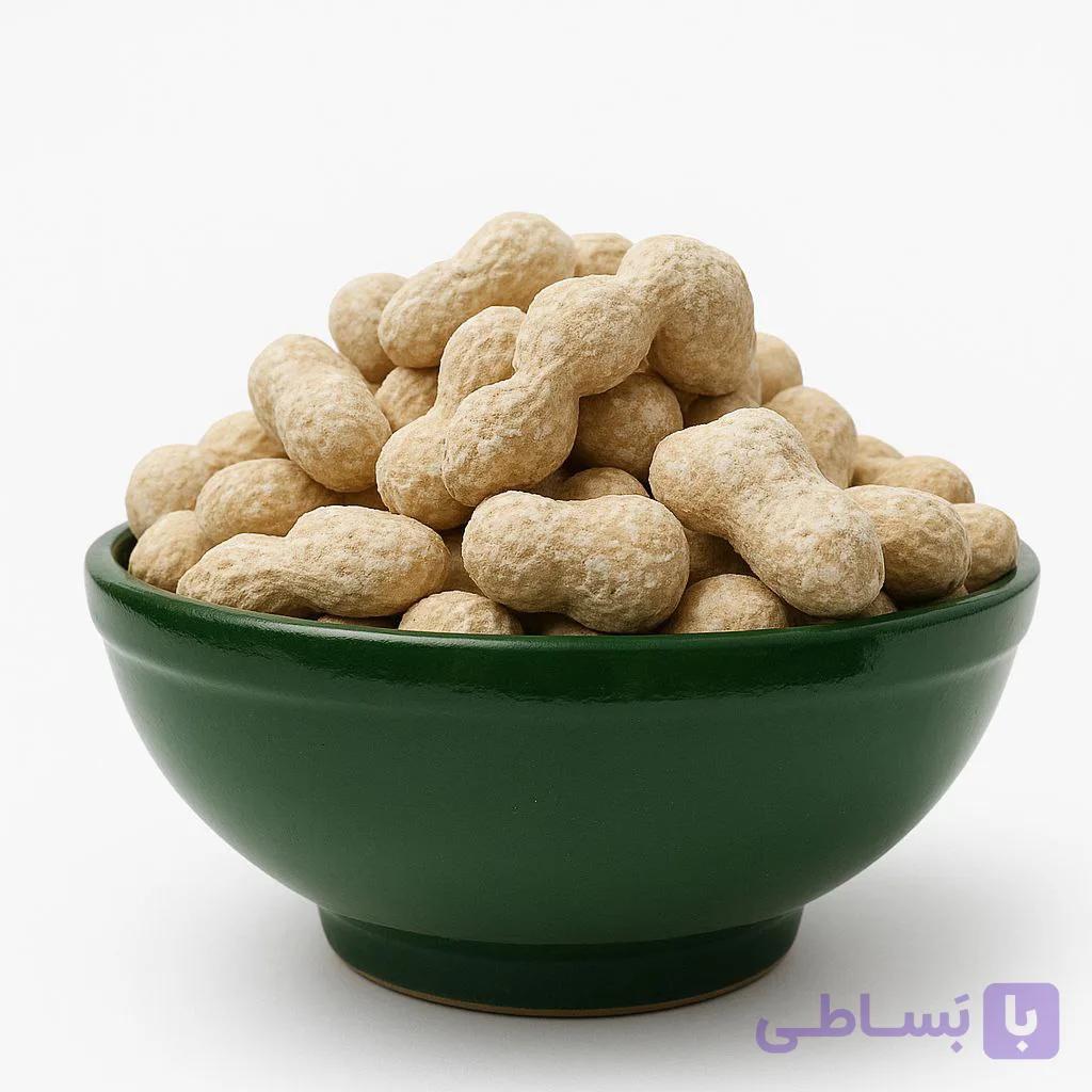 بادام زمینی تازه چاشنی نت