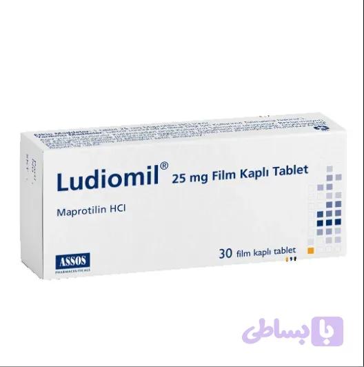 قرص لودیومیل 25 – Ludiomil 25 mg maprotiline