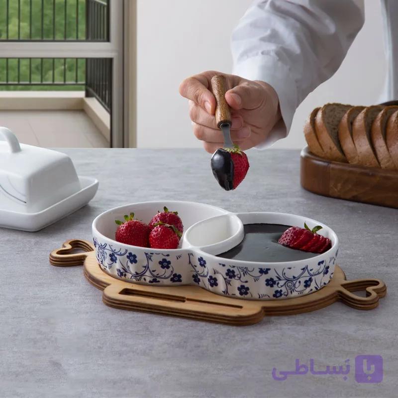 اردو خوری دایره شکوفه آبی