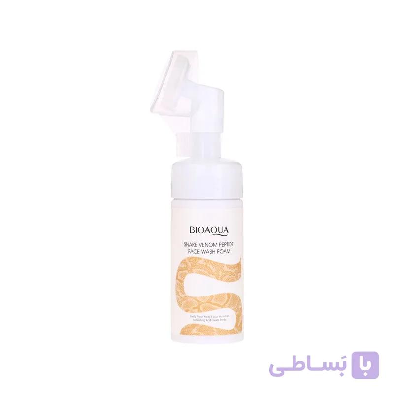 فوم شستشو صورت بایو آکوا مدل Snake حجم 120 میلی لیتر