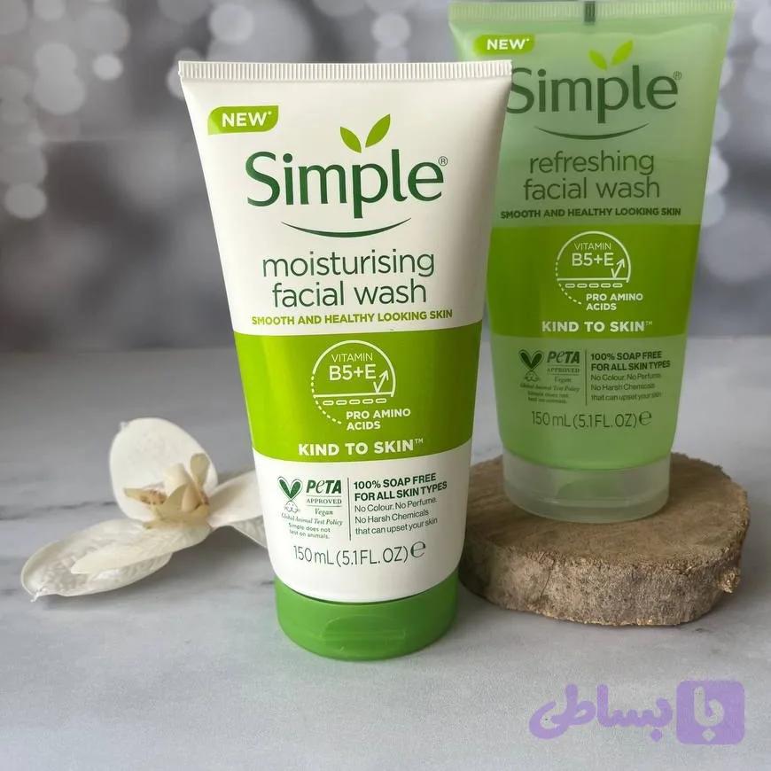 ژل شست‌وشوی سیمپل