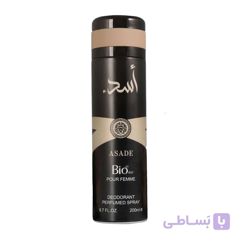 اسپری بدن مردانه ASADE بیو استار 200 میل