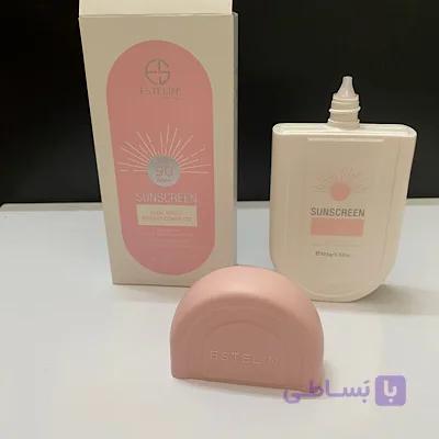 ضدافتاب بی رنگ صورتی استیلن ESTELIN