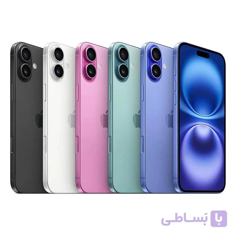 گوشی موبایل آیفون iPhone 16 CH – دو سیم‌کارت، ظرفیت 128 گیگابایت، رم 8 گیگابایت، ضد آب IP68