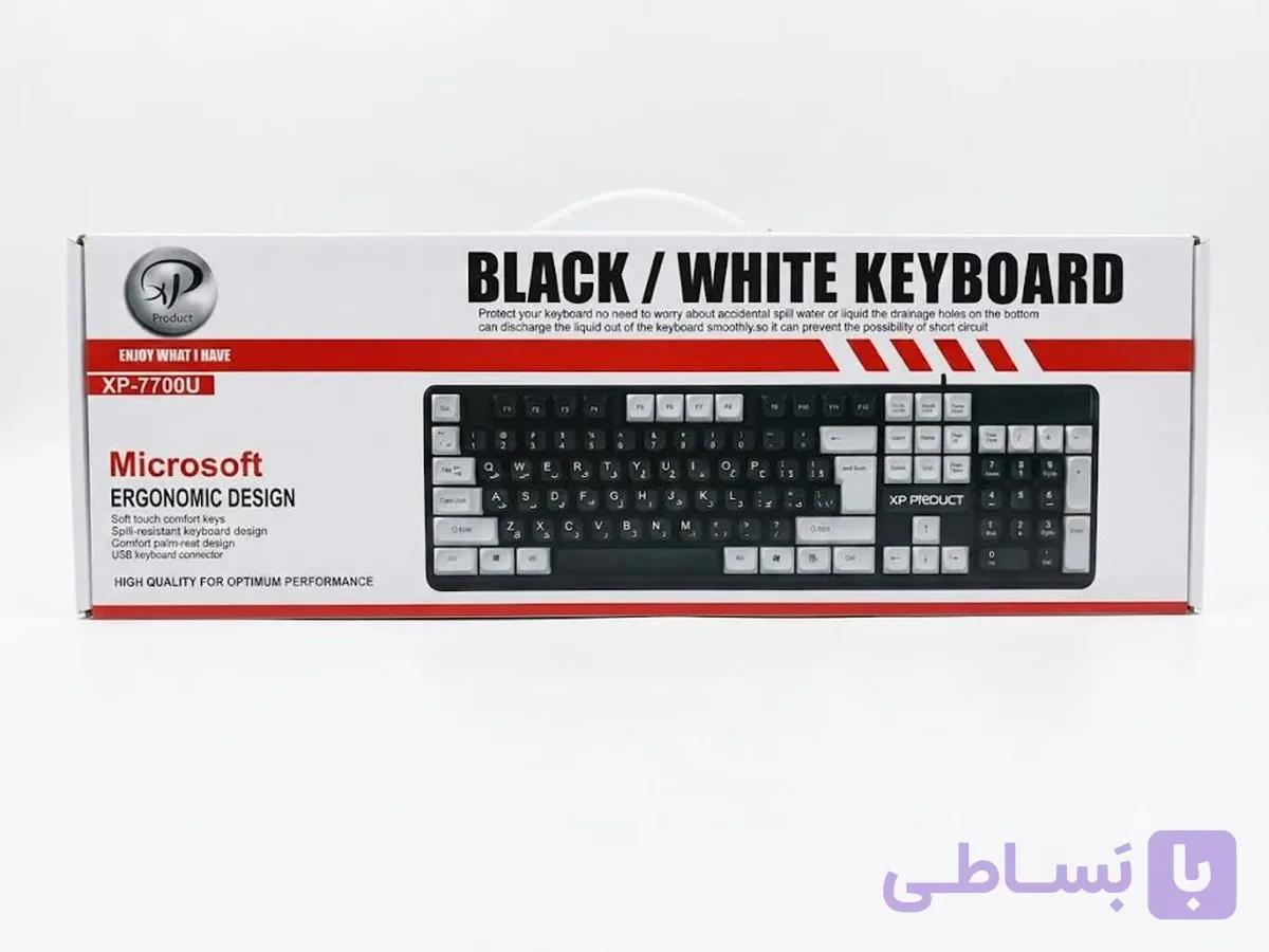 کیبورد باسیم ایکس پی مدل XP-7700 — تصویر 1