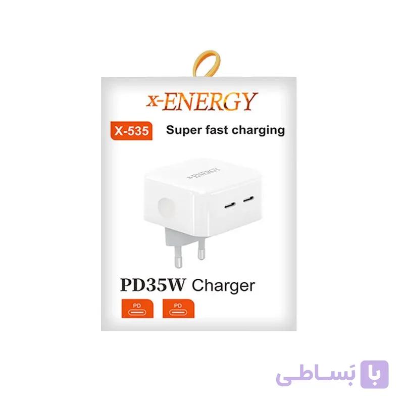 شارژر دیواری ایکس انرژی مدل X-535 توان 35 وات — تصویر 1