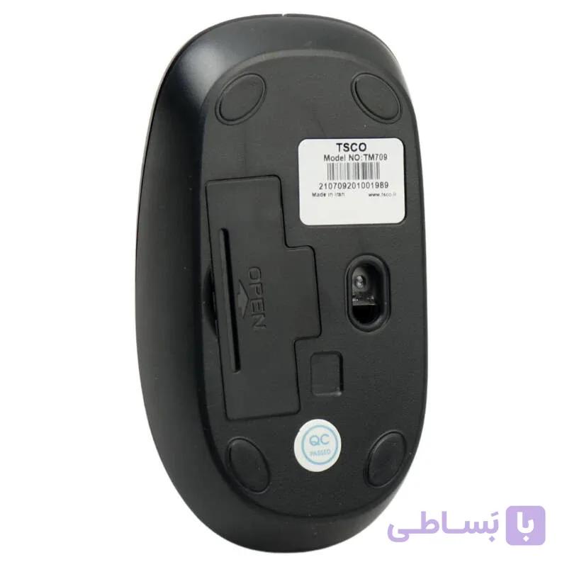 ماوس بی سیم تسکو مدل TM 709W