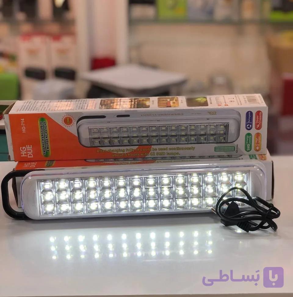 چراغ اضطراری 40 ال ای دی کیانگ HG714 — تصویر 1