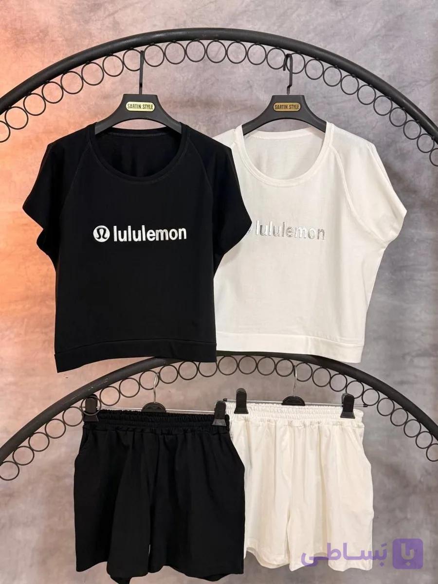 ست تیشرت و شورتک lululemon(عمده) — تصویر 1