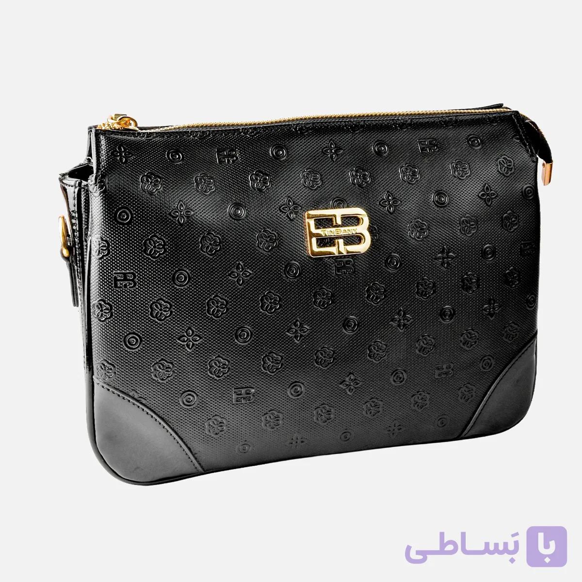 کیف دستی زنانه مشکی Nera Eleganza | کیف زیپ‌دار تین‌بانی — تصویر 1
