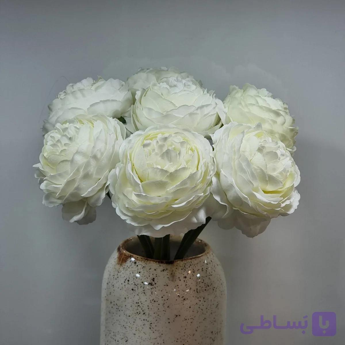 و قیمت دسته نسترن فرانسوی ۷ شاخه | دکوراسیون و هدیه شیک — تصویر 1
