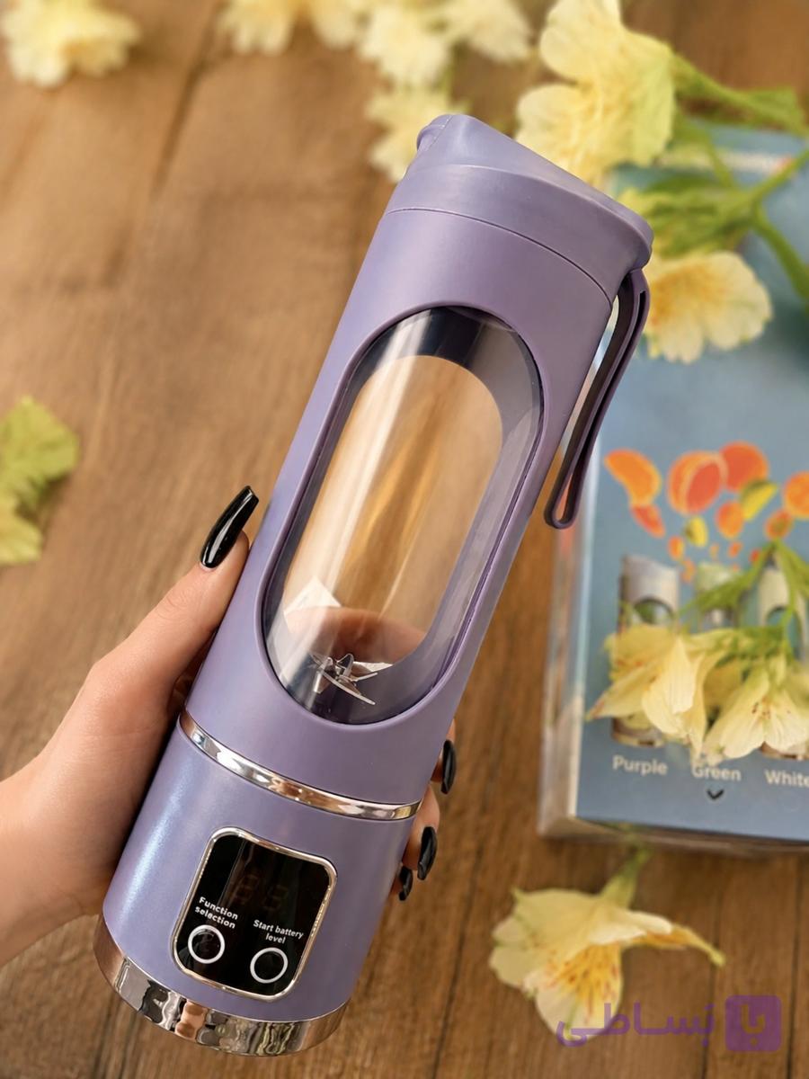 شیکر و اسموتی ساز شارژی وارداتی اورجینال مدل HS-860 | مخلوط کن 12 تیغه — تصویر 1