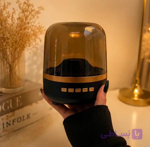 اسپیکر بلوتوثی چراغ دار وارداتی اورجینال مدل بیگ دایموند BIG DIAMOND با نور LED — تصویر 1