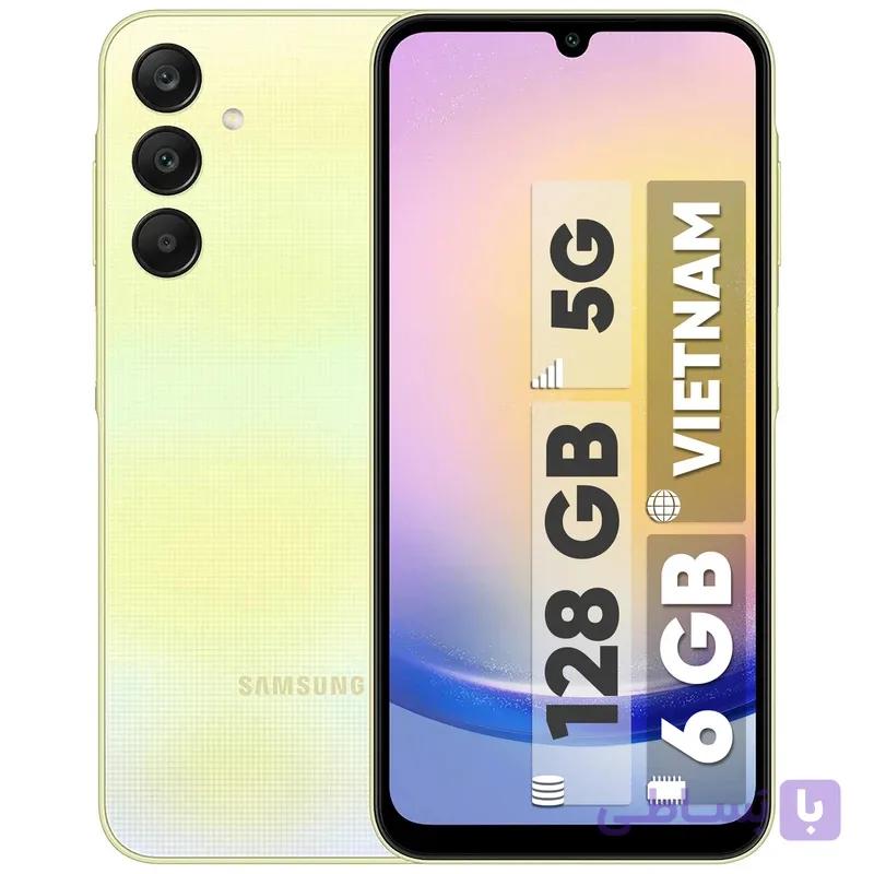 گوشی موبایل سامسونگ مدل Galaxy A25 دو سیم کارت ظرفیت 128 گیگابایت و رم 6 گیگابایت - ویتنام — تصویر 1