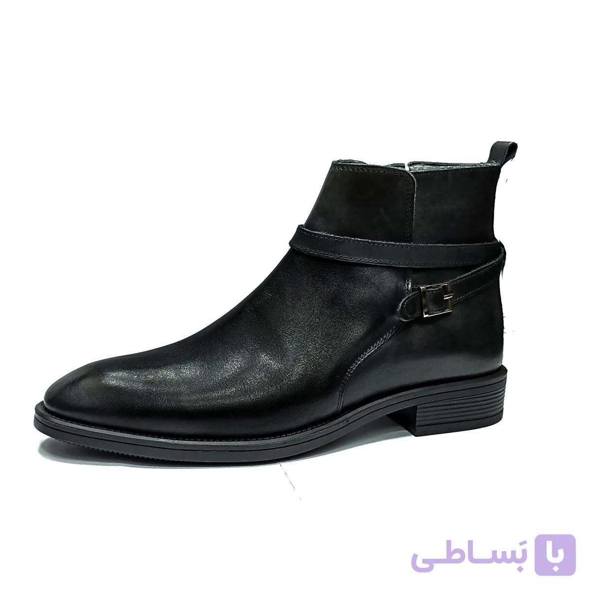 پوتین مردانه چرم دایموند تبریز مدل تورینو