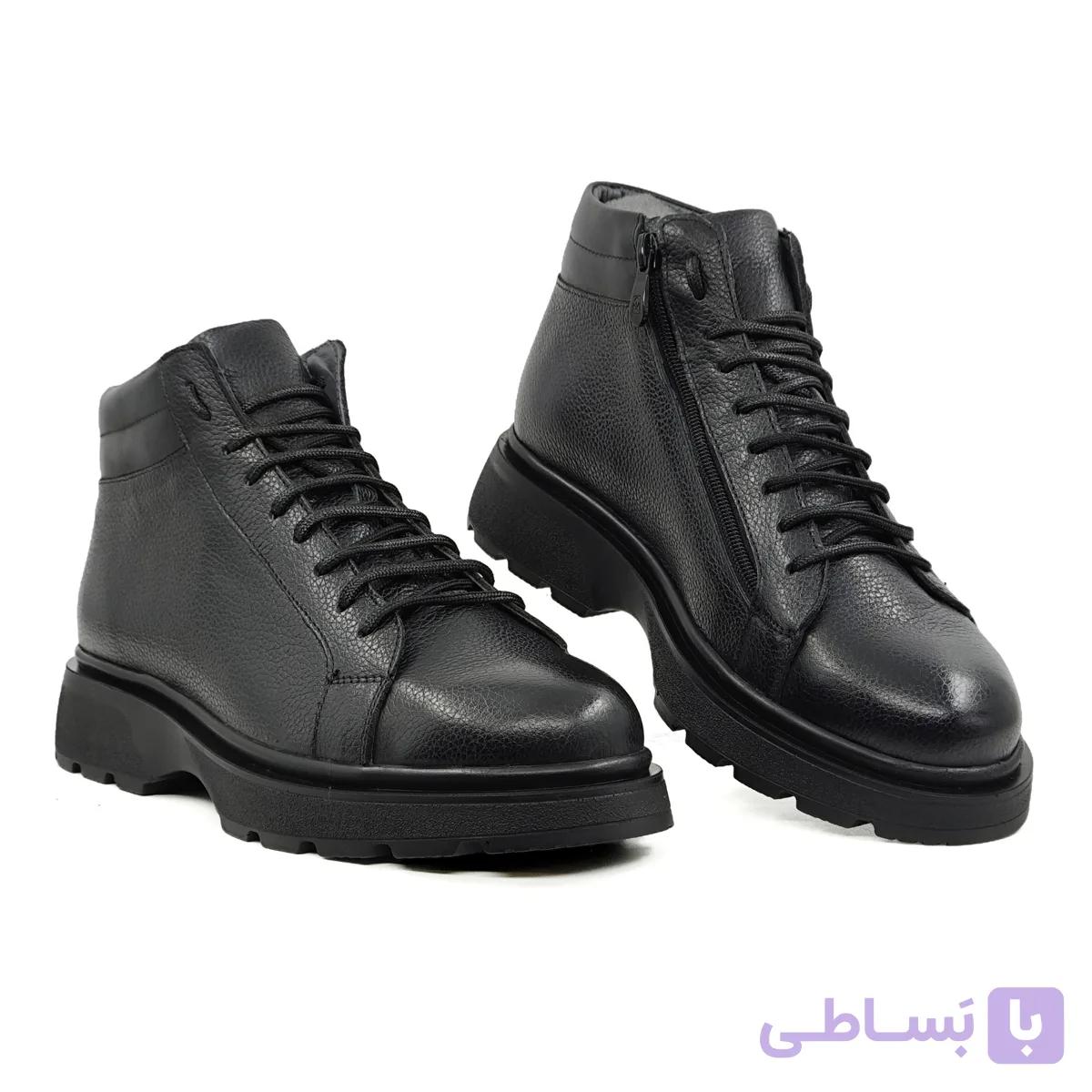 پوتین مردانه چرم دایموند تبریز مدل نوو