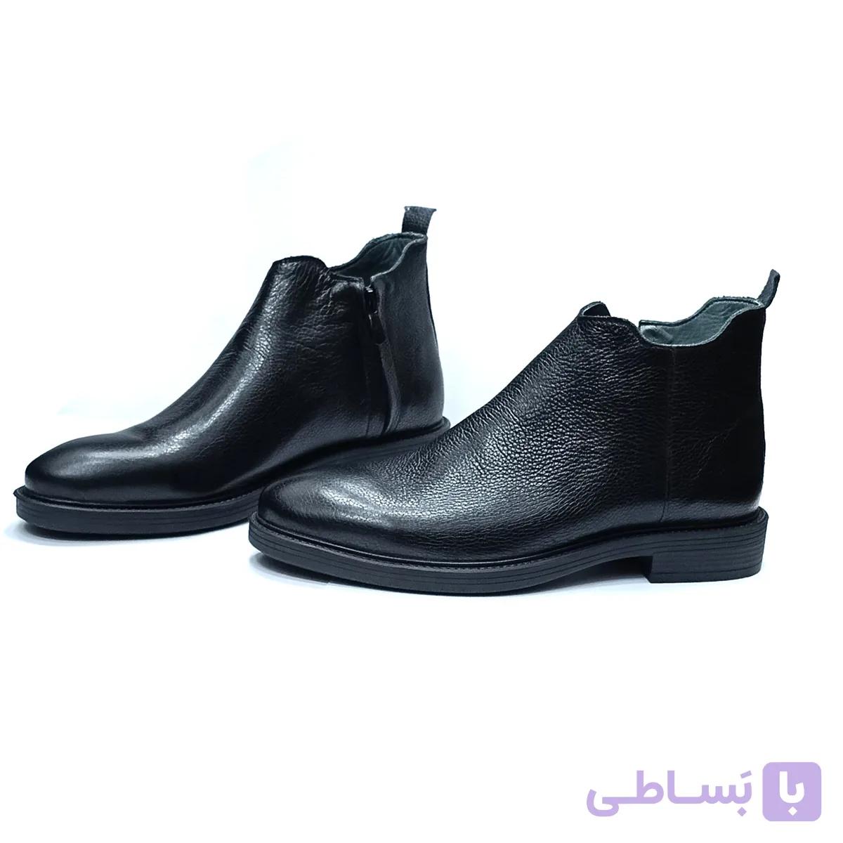 پوتین مردانه چرم دایموند تبریز مدل چلسی