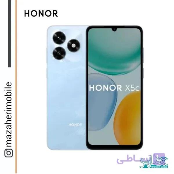 گوشی موبایل انر مدل Honor X5c  دوسیمکارت رم 4 گیگابایت حافظه 64 گیگابایت +باشارژر — تصویر 1