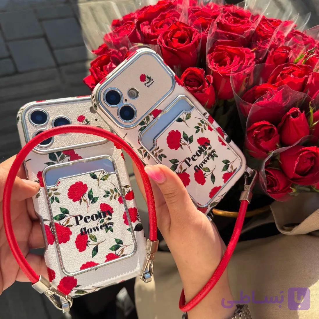قاب Red rose flowers