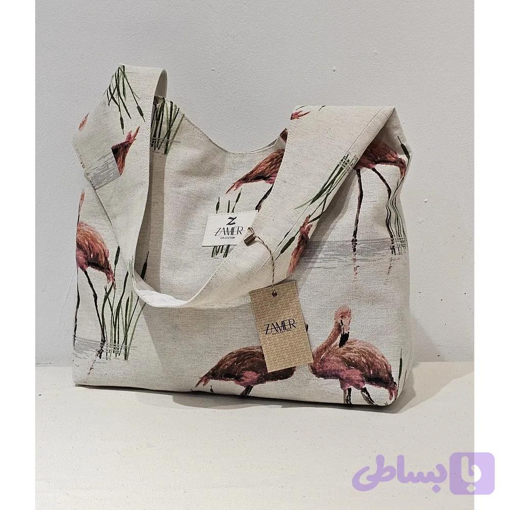 کیف پارچه ای فلامینگو زامر — تصویر 1